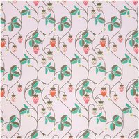 Stoffabschnitt Baumwoll-Popelin rosa Erdbeeren 50x140cm Stoffabschnitt Baumwoll-Popelin rosa Erdbeeren 50x140cm von Rico Design