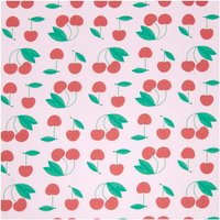 Stoffabschnitt Baumwoll-Popelin rosa Kirschen 50x140cm Stoffabschnitt Baumwoll-Popelin rosa Kirschen 50x140cm von Rico Design