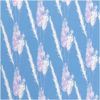 Rico Design Stoffabschnitt Druckstoff Pampasgras azur 50x140cm von Rico Design