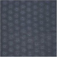 Stoffabschnitt Krinkelmusselin Rosette blau 50x130cm Hot Foil von Rico Design