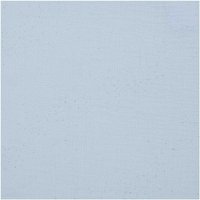 Stoffabschnitt Krinkelmusselin rauchblau 50x140cm Hot Foil von Rico Design