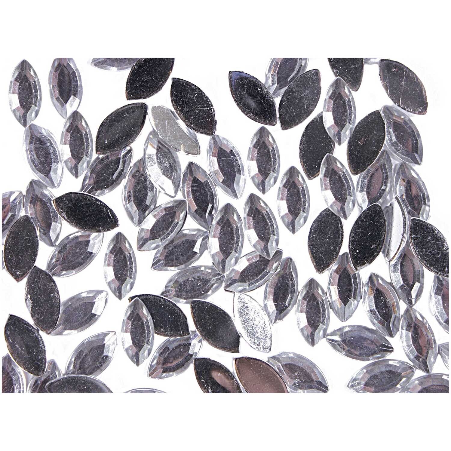 Rico Design Strass Blätter klar 100 Stück von Rico Design