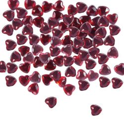 Strass Herz rot 100 Stück Strass Herz rot 100 Stück von Rico Design