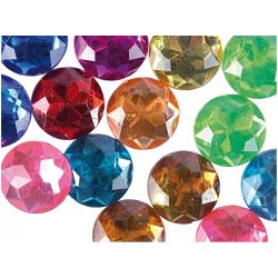 Strass Kreis mehrfarbig 30 Stück Strass Kreis mehrfarbig 30 Stück von Rico Design