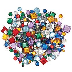 Strass Mix Kreis und Quadrat mehrfarbig ca. 800 Stück Strass Mix Kreis und Quadrat mehrfarbig ca. 800 Stück von Rico Design
