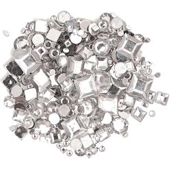 Strass Mix Kreis und Quadrat transparent ca. 800 Stück Strass Mix Kreis und Quadrat transparent ca. 800 Stück von Rico Design