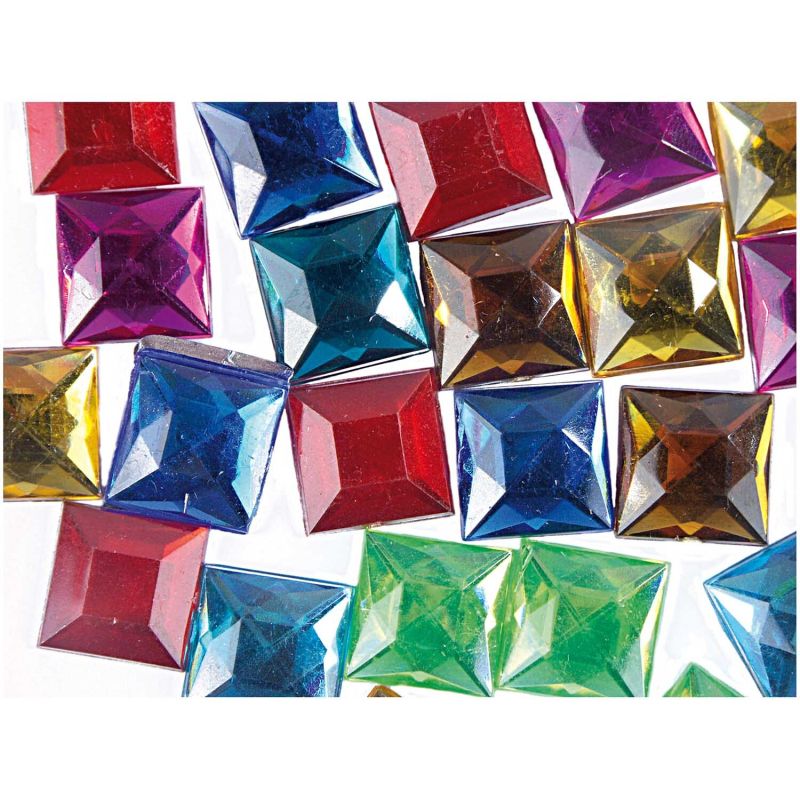 Strass Quadrat mehrfarbig ca. 50 Stück Strass Quadrat mehrfarbig ca. 50 Stück von Rico Design