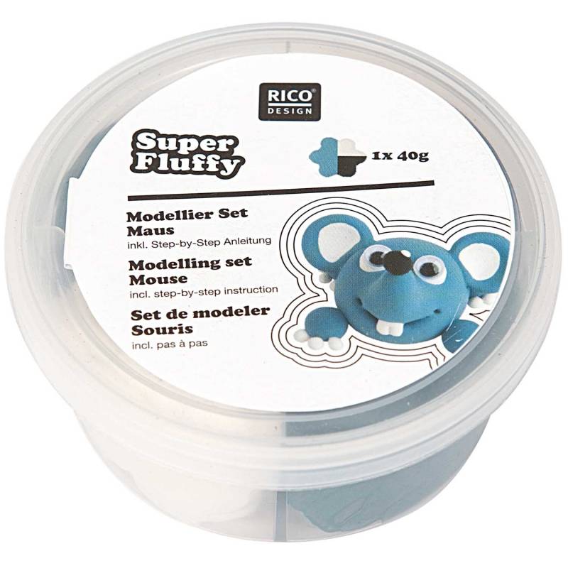 Rico Design Super Fluffy Set Maus 40g von Rico Design