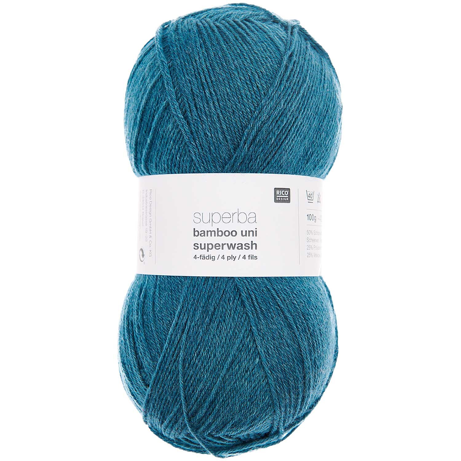 Superba Bamboo Uni 4fädig von Rico Design