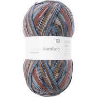Rico Design Superba Bamboo superwash Braun-Blau Mix von Rico Design