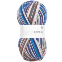 Rico Design Superba Bamboo superwash Braun-Petrol von Rico Design