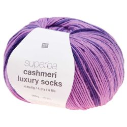 Superba Cashmeri Luxury Socks 4fädig von Rico Design