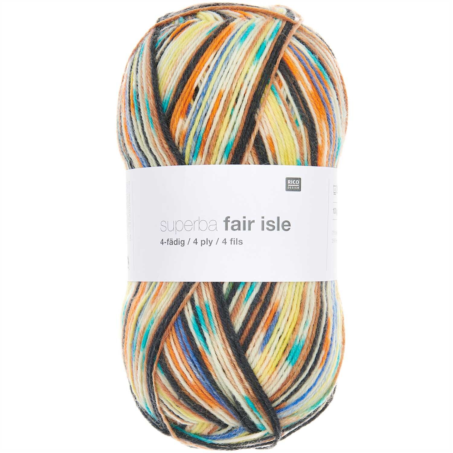 Superba Fair Isle 4-fädig von Rico Design