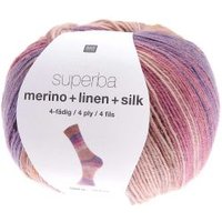 Superba Merino + Linen + Silk 4fädig von Rico Design