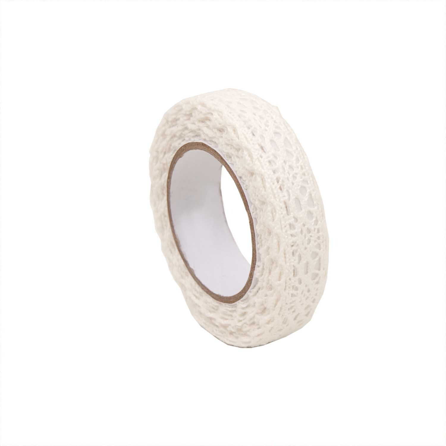 Rico Design Tape Borte 2 weiß 15mm 2,5m selbstklebend Rico Design Tape Borte 2 weiß 15mm 2,5m selbstklebend von Rico Design
