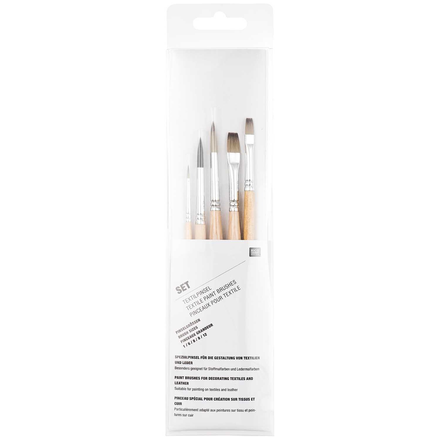 Textilpinselset Textilpinselset von Rico Design