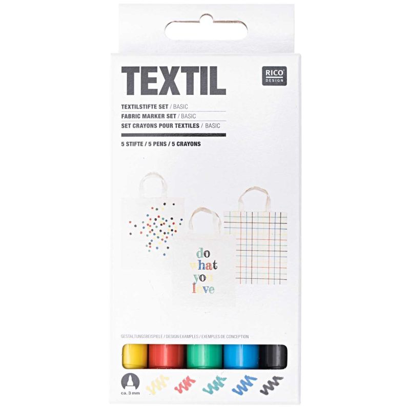 Textilstifte basic Textilstifte basic von Rico Design