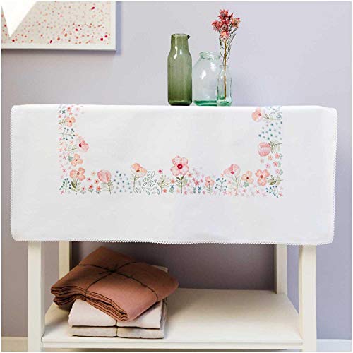 Rico Design Tischdecken-Set, Motiv Frühlingsblumen von Rico Design