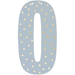 Zahl für Girlande 14cm Zahl für Girlande 14cm von Rico Design