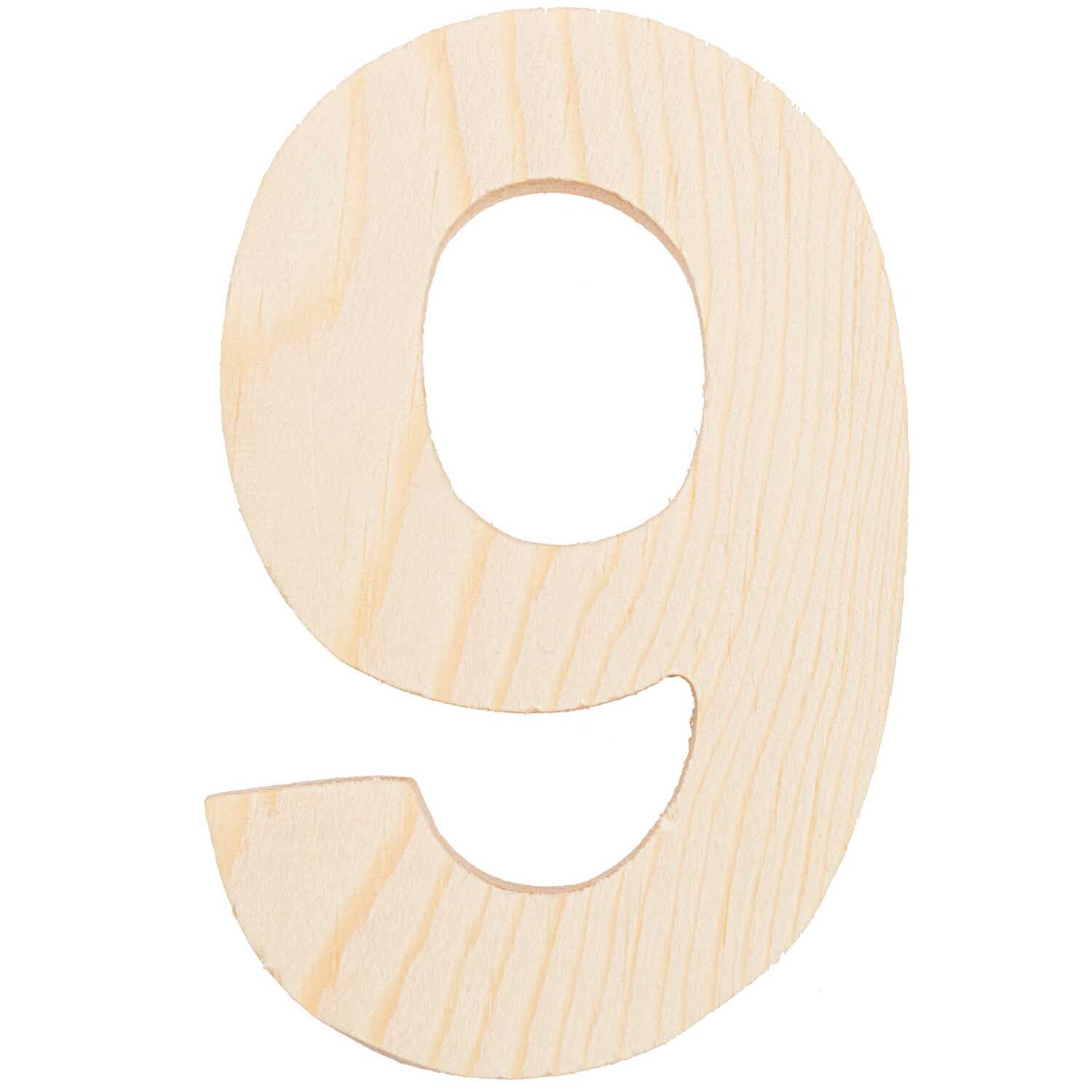 Zahlen 8cm Holz Zahlen 8cm Holz von Rico Design