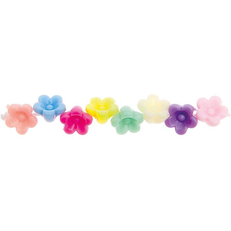 itoshii Blumen Perlen pastell 10x7mm 40 Stück von Rico Design