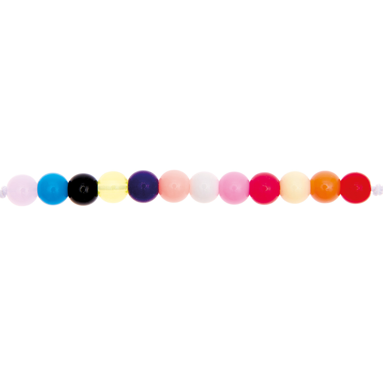 itoshii Kunststoffperlen just happy Mix 6mm 68 Stück itoshii Kunststoffperlen just happy Mix 6mm 68 Stück von Rico Design