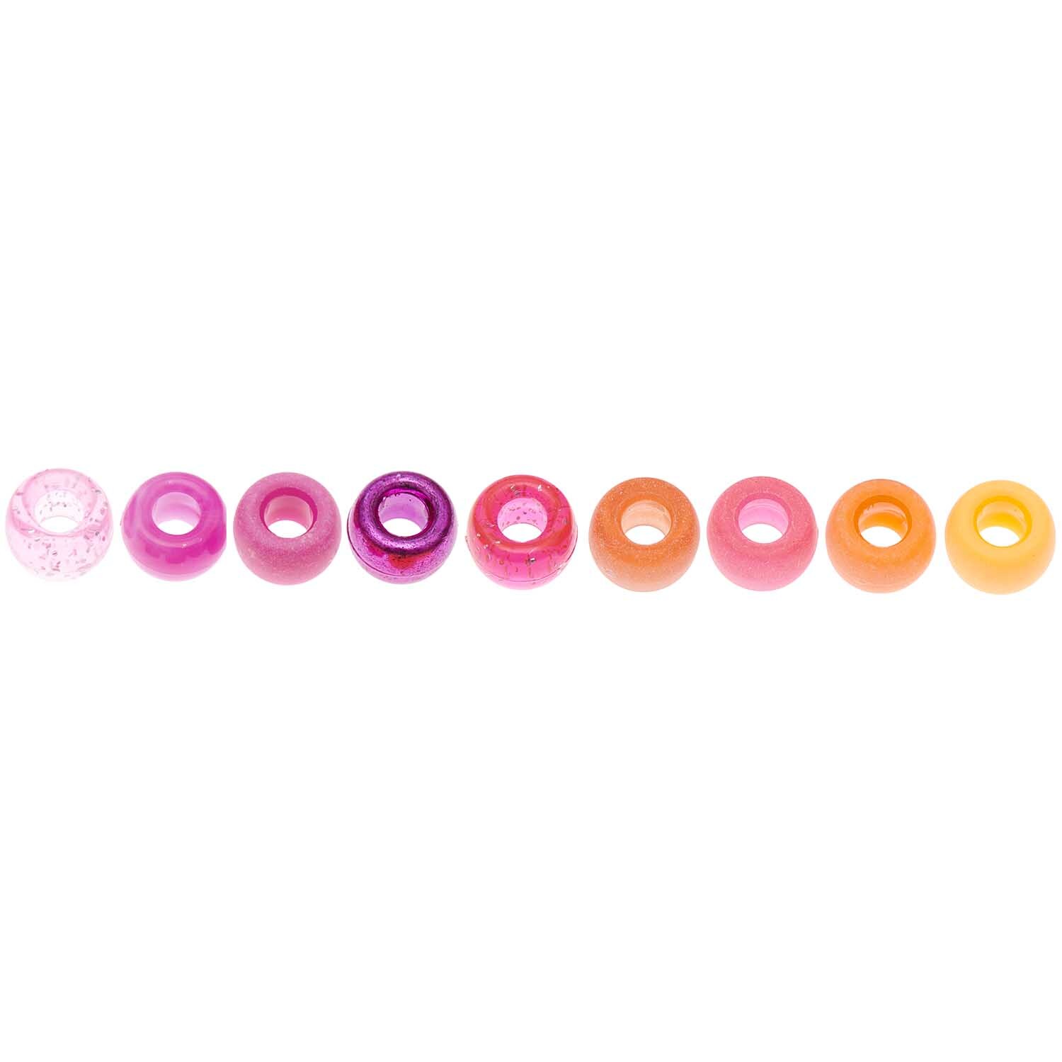 itoshii - Ponii Beads Beere Mix 9x6mm 80 Stück von Rico Design