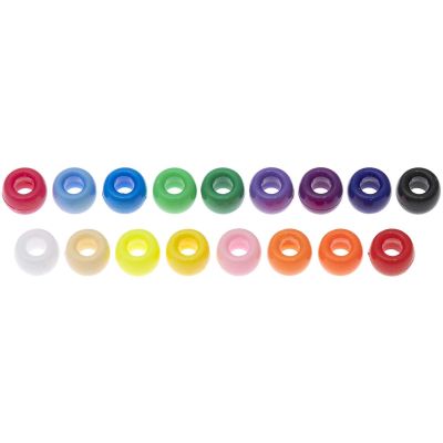 itoshii - Ponii Beads klassik bunt 9x6mm 400 Stück itoshii - Ponii Beads klassik bunt 9x6mm 400 Stück von Rico Design