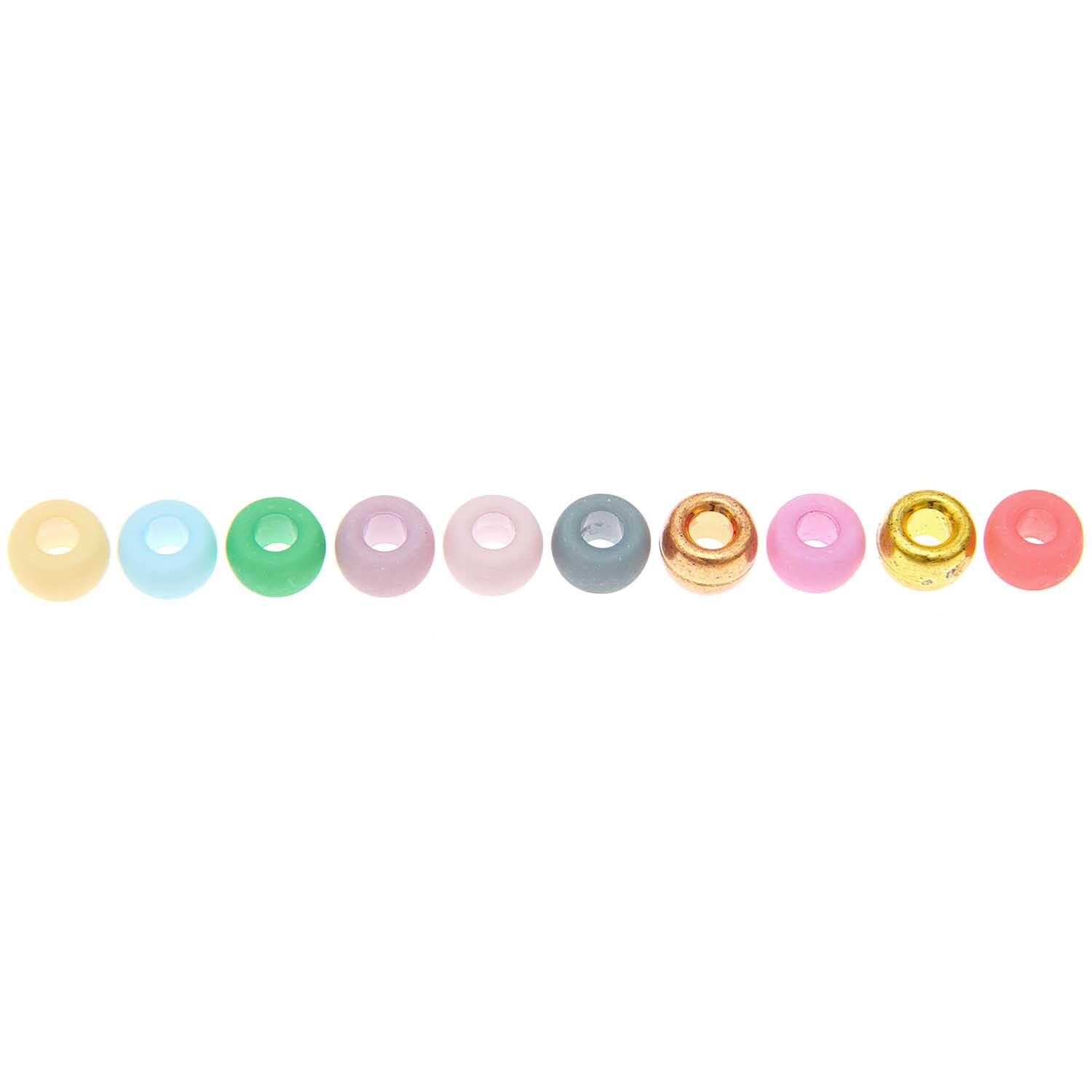 itoshii - Ponii Beads matt Fashion 9x6mm 400 Stück itoshii - Ponii Beads matt Fashion 9x6mm 400 Stück von Rico Design