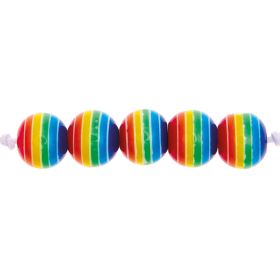 itoshii Regenbogen Perlen 8mm 48 Stück itoshii Regenbogen Perlen 8mm 48 Stück von Rico Design