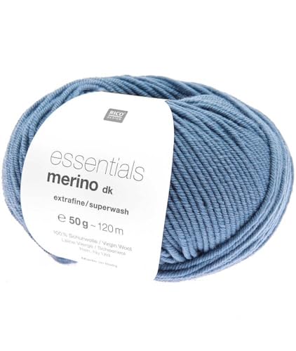 Rico Essentials Merino DK 94 atlantic blue von Rico Design