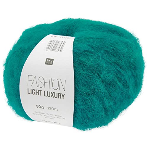 Rico Fashion Light Luxury Fb. 38 türkis, leichte Wolle mit Alpakawolle zum Stricken von Rico Design