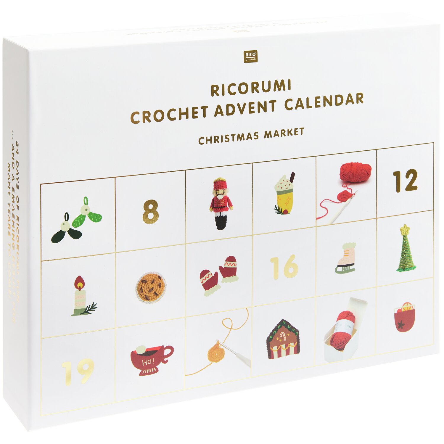 Ricorumi Adventskalender Weihnachtsmarkt Ricorumi Adventskalender Weihnachtsmarkt von Rico Design