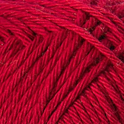 Ricorumi DK Wolle 100% Baumwolle Häkelgarn Häkelwolle 1 Knäul 25g Farbe (029 weinrot) von Rico Design