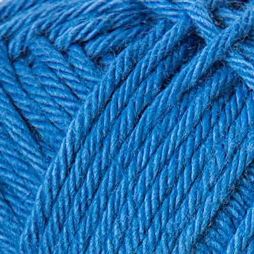 Ricorumi DK Wolle 100% Baumwolle Häkelgarn Häkelwolle 1 Knäul 25g Farbe (032 blau) von Rico Design