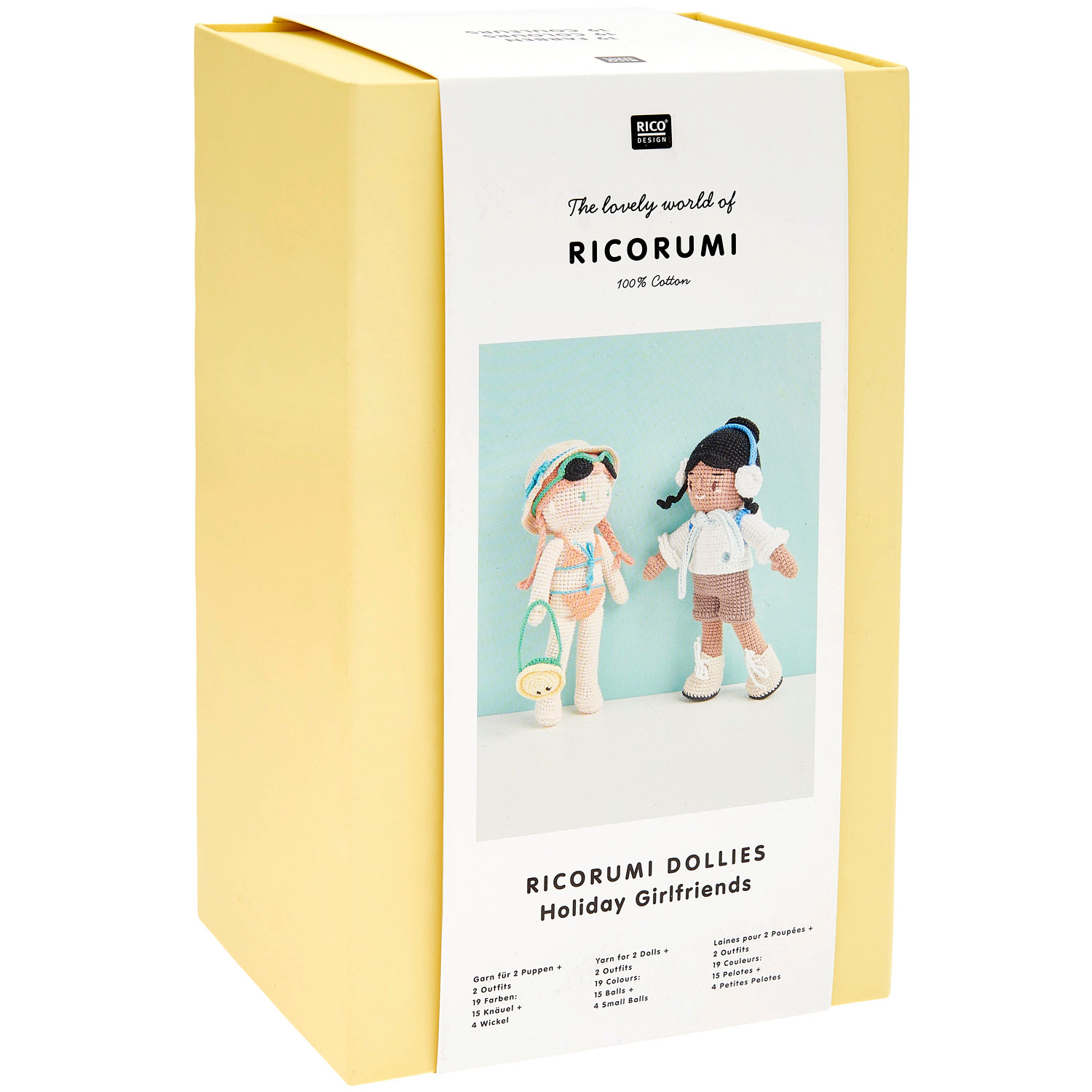 Ricorumi Dollies Holiday Girlfriends von Rico Design