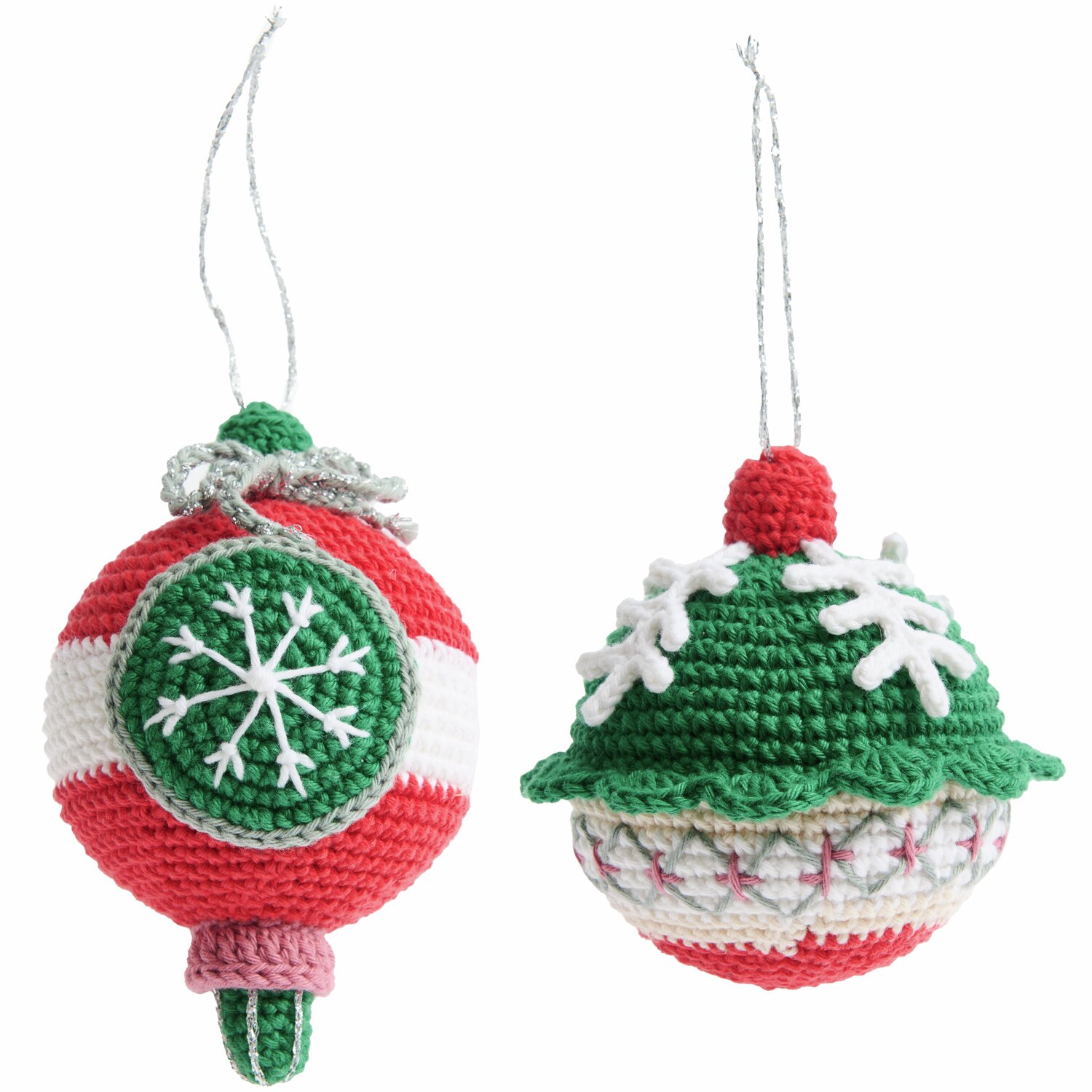 Ricorumi Häkelset Christbaumkugeln Silber 2 Stück Ricorumi Häkelset Christbaumkugeln Silber 2 Stück von Rico Design