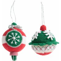 Ricorumi Häkelset Christbaumkugeln Silber 2 Stück Ricorumi Häkelset Christbaumkugeln Silber 2 Stück von Rico Design