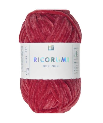 Rico Design Ricorumi Nilli Nilli Chenille Polyester für elegante Amigurumis 25 g Rico Design Ricorumi Nilli Nilli Chenille Polyester für elegante Amigurumis 25 g von Rico Design