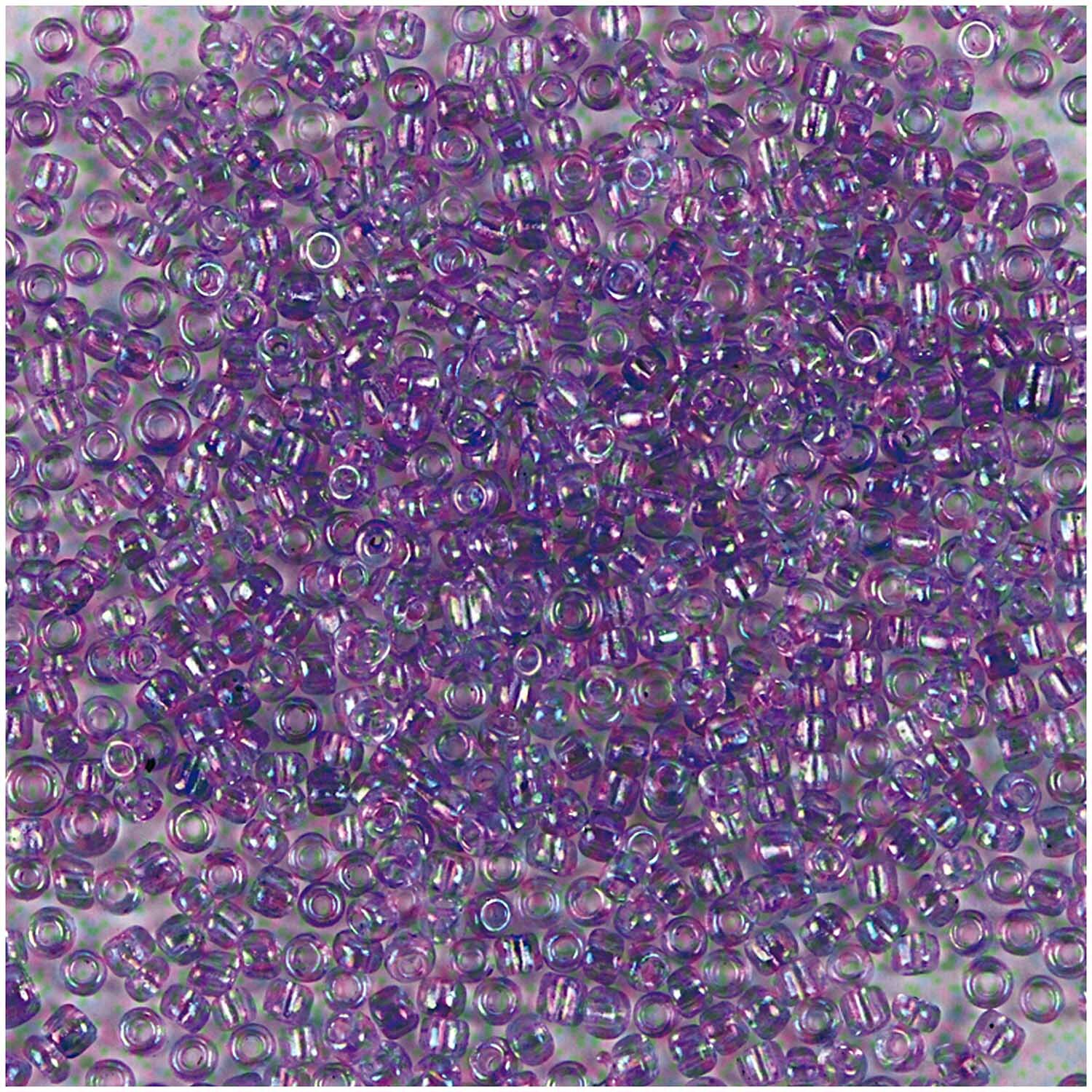 Rico Design Rocailles Perlen 2mm 14g Lila Regenbogen von Rico Design