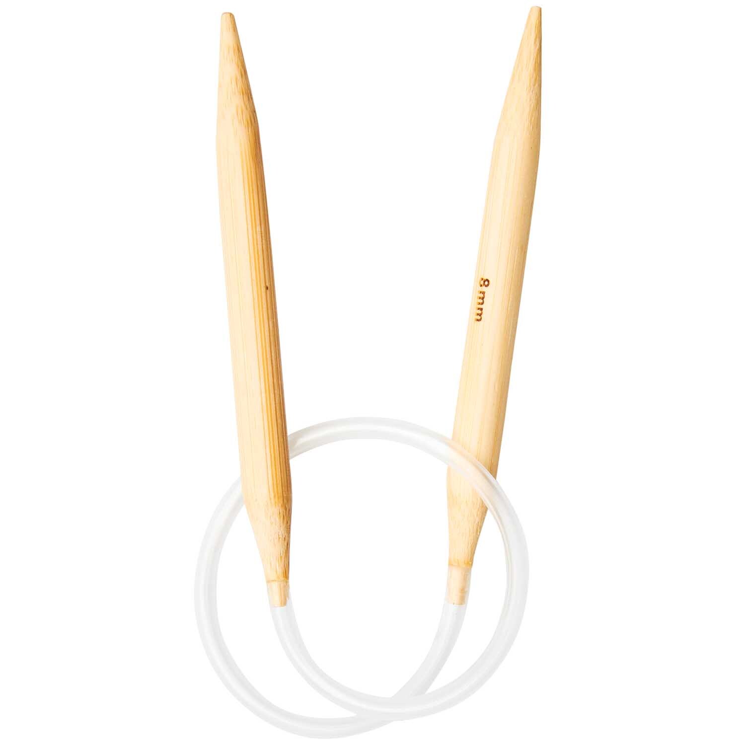 Rundstricknadel 40cm Bambus von Rico Design