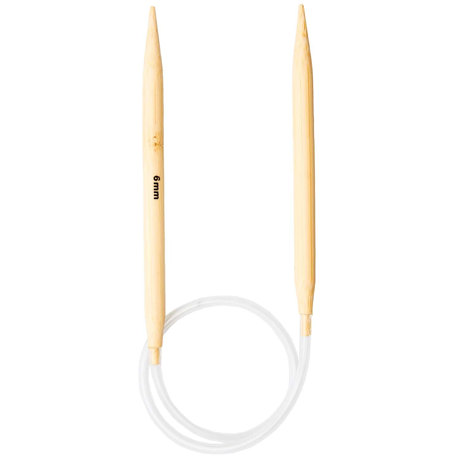 Rundstricknadel Bambus, 40cm/6mm Rundstricknadel Bambus, 40cm/6mm von Rico Design