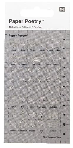 Schablone, Bullet Diary, Office Schablone, Bullet Diary, Office von Rico Design