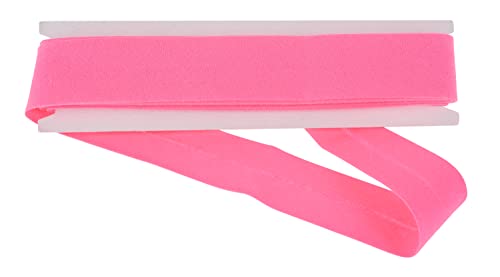Schrägband 3 m Verzierband Nähband Abschlussband Neon-Pink von Rico Design
