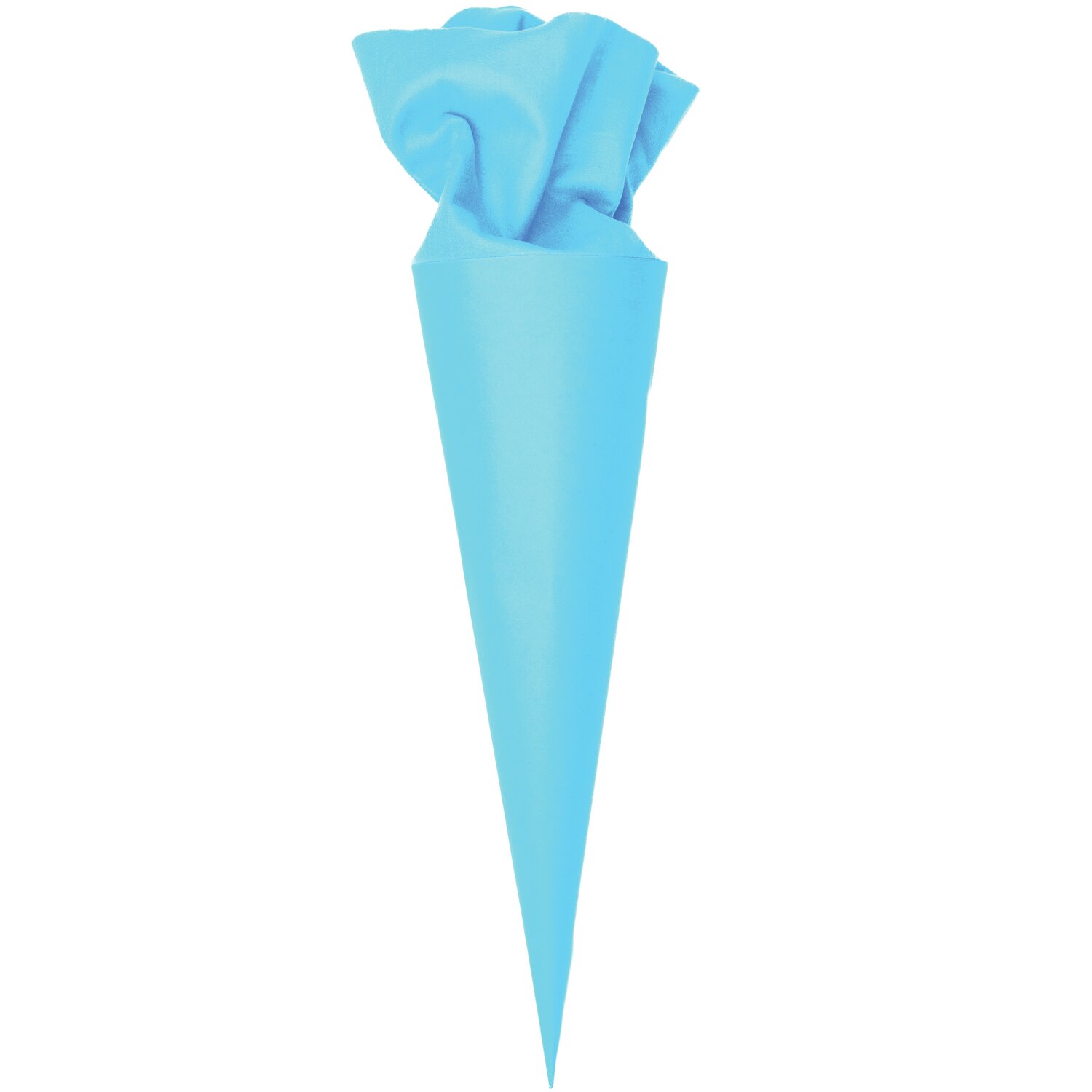 Rico Design Schultüte Rohling mit Filzverschluss Türkis von Rico Design