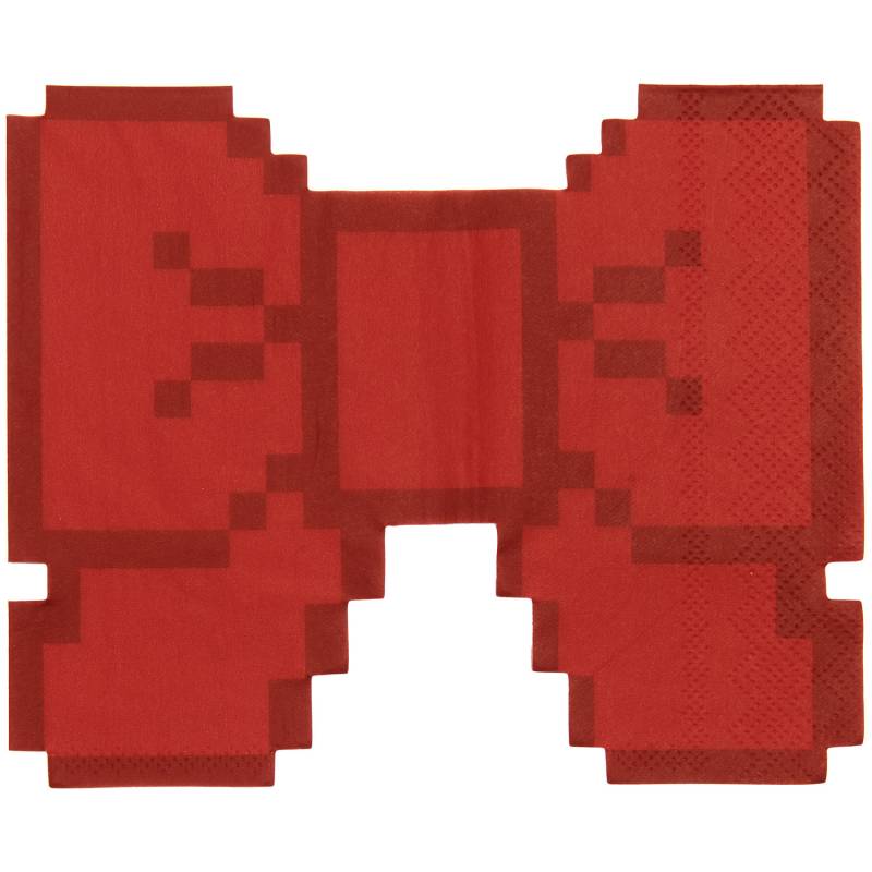 Servietten Schleife Pixel Rot Servietten Schleife Pixel Rot von Rico Design