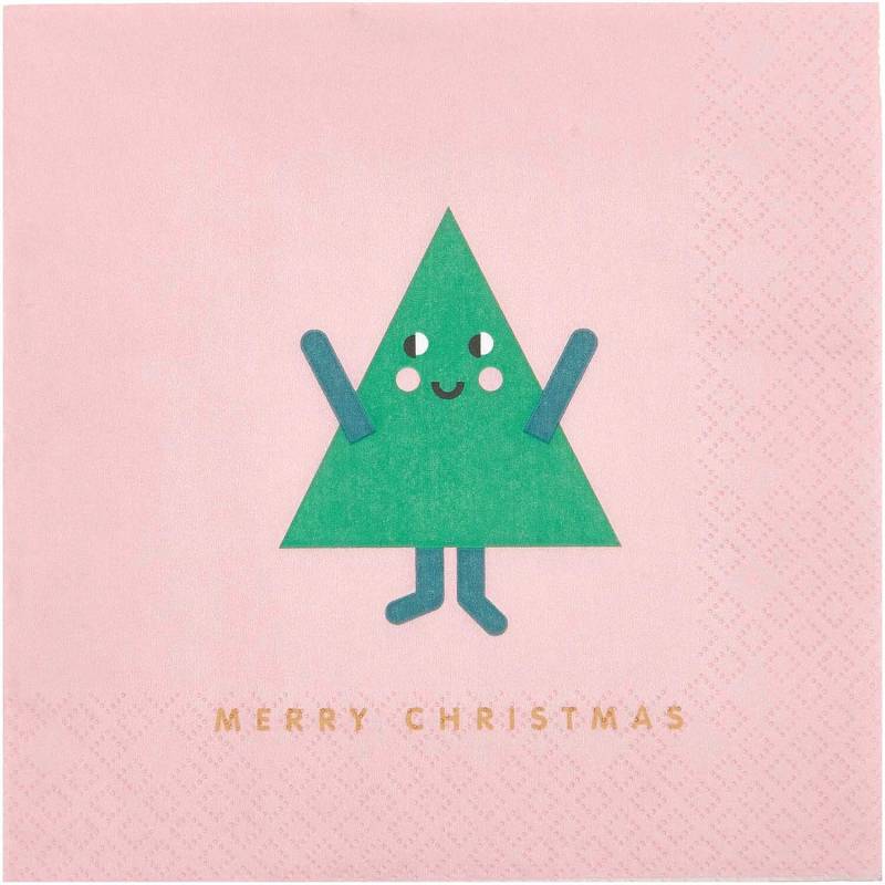Servietten Tannenbaum 33x33cm 20 Stück Servietten Tannenbaum 33x33cm 20 Stück von Rico Design