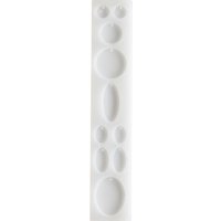 Silikonform für Schmuck "Anhänger Rund und Oval" Silikonform für Schmuck "Anhänger Rund und Oval" von Rico Design