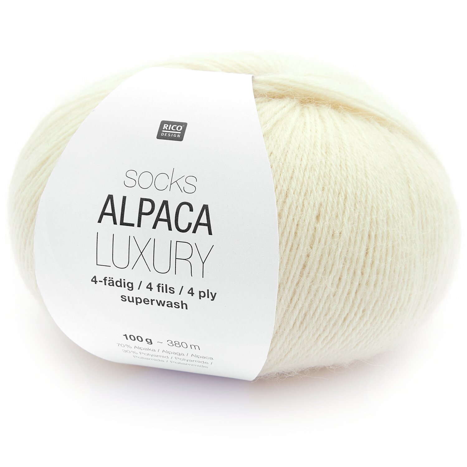 Socks Alpaca Luxury 4-fädig Socks Alpaca Luxury 4-fädig von Rico Design