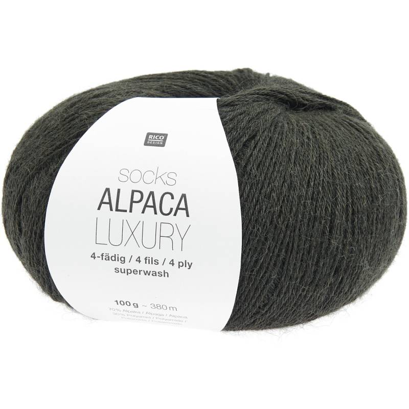 Socks Alpaca Luxury 4-fädig von Rico Design